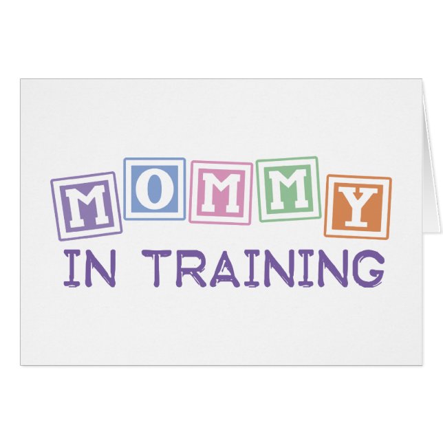 Mummy In Training (Front Horizontal)