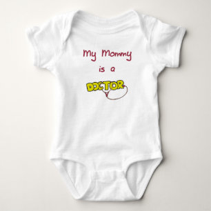 Mummy is a Doctor Baby T-Shirt Bodysuit