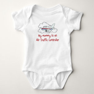 Mummy is an Air Traffic Controller baby t-shirt Bodysuit