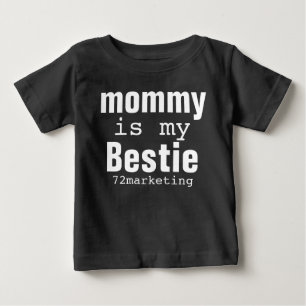 mummy is my Bestie baby toddler shirt boys BLOCK
