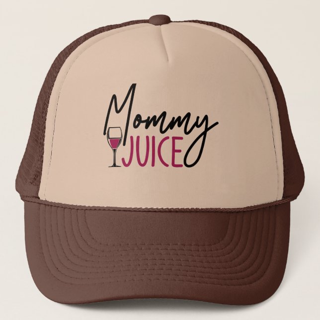 Mummy Juice Trucker Hat (Front)