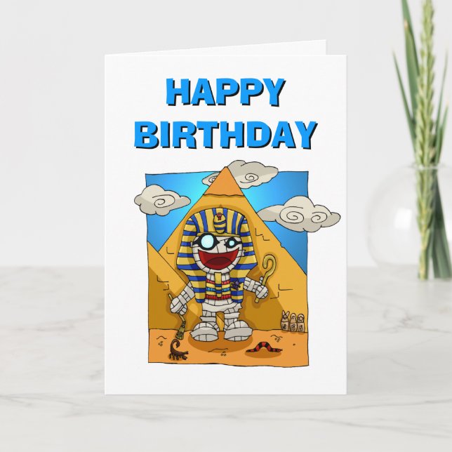 Mummy Kids Greetings Card (Front)