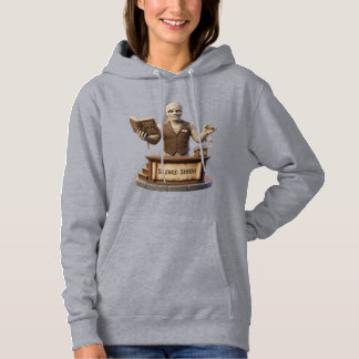 Mummy Librarian Ancient Spells Funny Halloween Hoodie