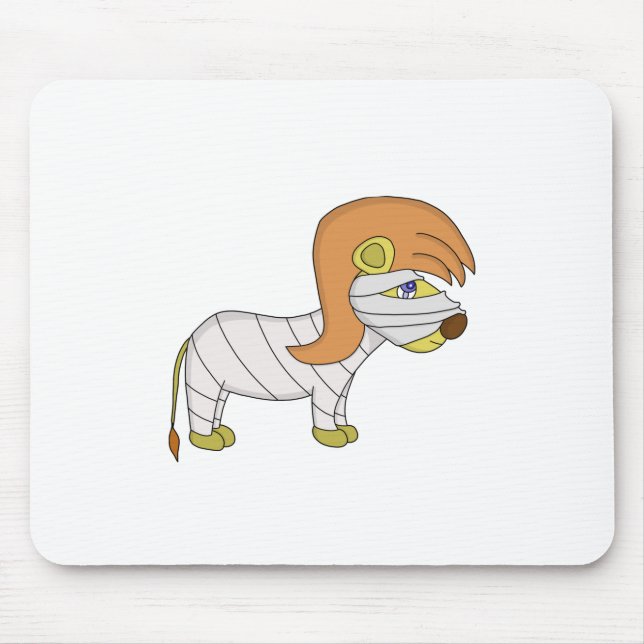 Mummy Lion Mouse Mat (Front)