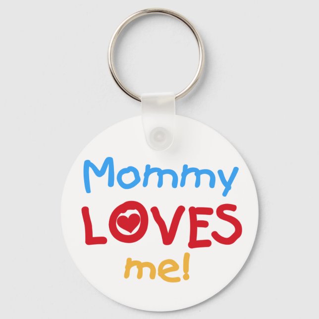 Mummy Loves Me Keychain (Front)
