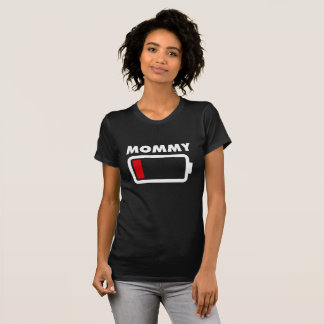 Mummy Low Battery T-Shirt