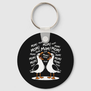 Mummy Ma-Ma Where are Shouting Birds Seagull Mum Key Ring