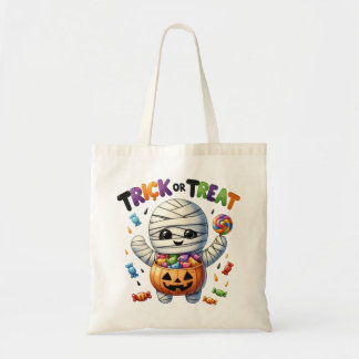 Mummy Madness Trick or Treat Bag