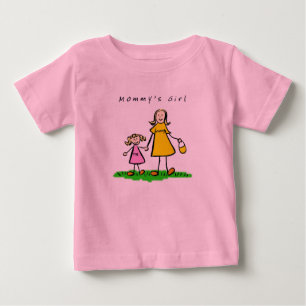 Mummy & Me (Blonde with Title) Baby T-Shirt