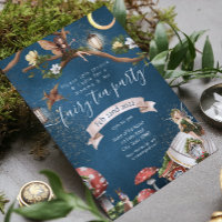 Mummy & Me Fairy Tea Party Invitation