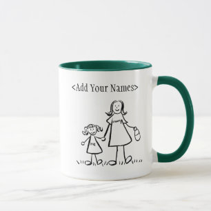 Mummy & Me Mug (Customise Names)