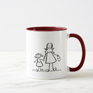 Mummy & Me Mug (Drawing with No Title)