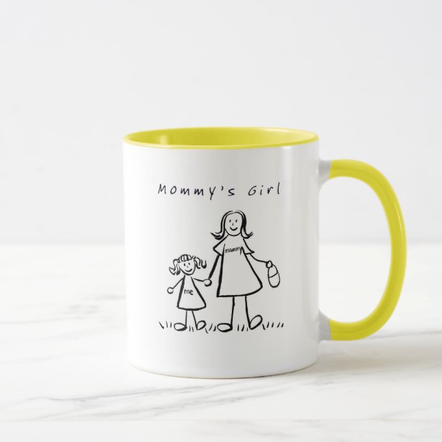 Mummy & Me Mug (Drawing with Title) (Right)