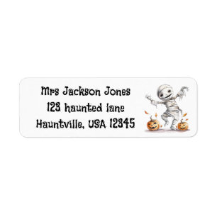 Mummy Moves – A Halloween Hello in Wraps
