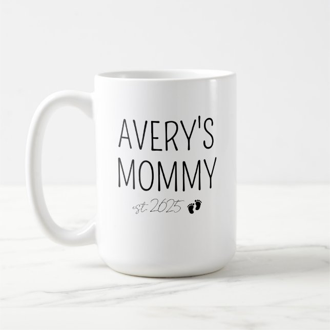 Mummy Mug, New Mum Gift Ideas, First Time Mum Gift Coffee Mug (Left)