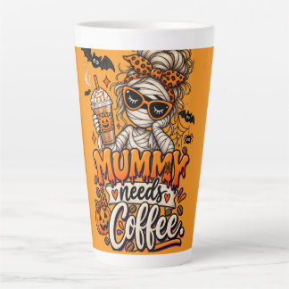 "Mummy needs coffee." Latte Mug