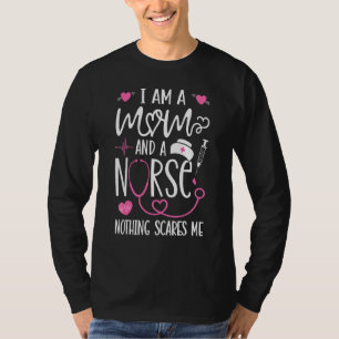 Mummy Nurse Saying Women Mother's Day Nurse Mum T-Shirt