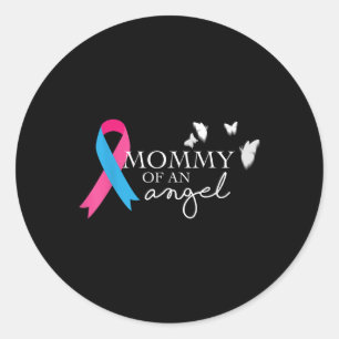 Mummy Of An Angel National Pregnancy And Infant Classic Round Sticker