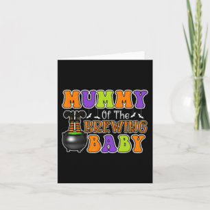 Mummy of Brewing Baby Costume Halloween 1 Card