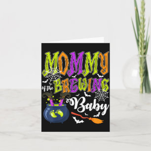 Mummy of Brewing Baby Matching Family Halloween Card