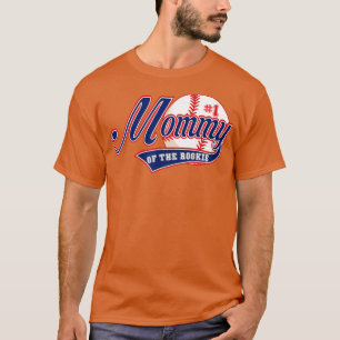 Mummy of Rookie 1st Birthday Baseball Theme Matchi T-Shirt