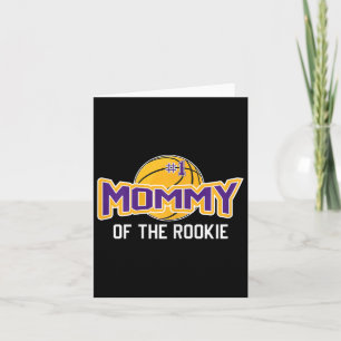 Mummy Of Rookie 1st Birthday Bysketbyll Theme Matc Card