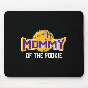 Mummy Of Rookie 1st Birthday Bysketbyll Theme Matc Mouse Mat