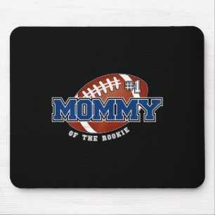 Mummy Of Rookie 1st Birthday Football Theme Matchi Mouse Mat