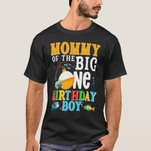 Mummy Of The Birthday Boy O Fish Ally One Birthday T-Shirt