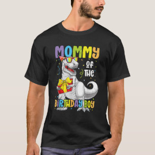 Mummy of The Birthday Boy Women Matching Birthday  T-Shirt