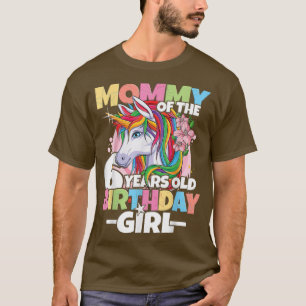 Mummy of the birthday girl - 6th birthday daughter T-Shirt
