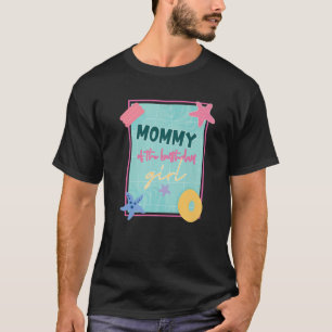 Mummy Of The Birthday Girl Pool Theme Matching Fam T-Shirt