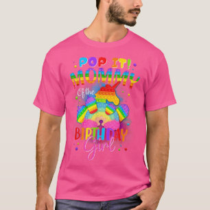 Mummy of the Birthday Girl Unicorn Girls Rainbow P T-Shirt