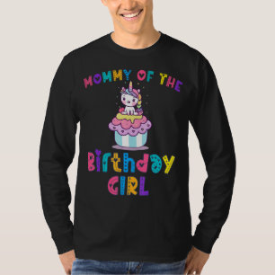 Mummy of the Birthday Princess Girl Dabbing Unico T-Shirt