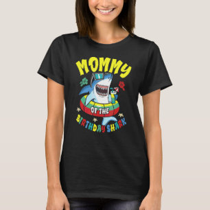 Mummy Of The Birthday Shark Matching Family T-Shirt
