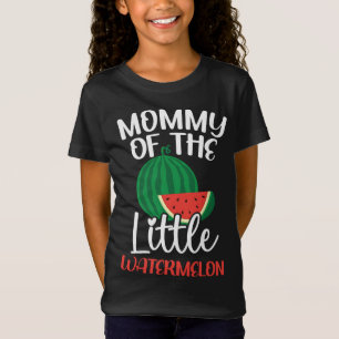 Mummy Of The Little Watermelon Baby Announcement F T-Shirt