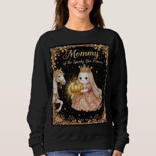 Mummy of the Spooky Boo Princess Shirt Black Gold