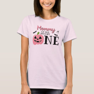 Mummy Of The Spooky One Halloween 1st Birthday T-Shirt