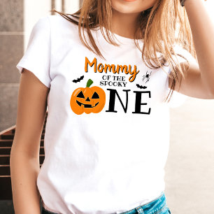 Mummy Of The Spooky One Halloween 1st Birthday T-Shirt