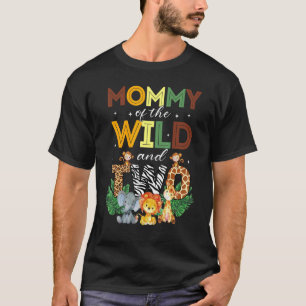 Mummy Of The Wild Two Zoo Birthday Safari Jungle A T-Shirt