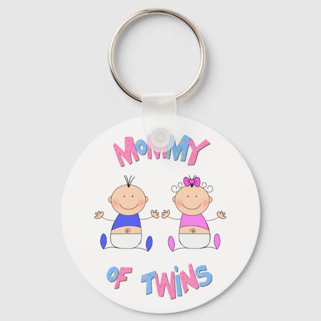 Mummy of Twins Key Ring (Front)