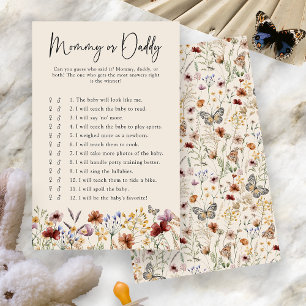 Mummy Or Daddy Baby Game