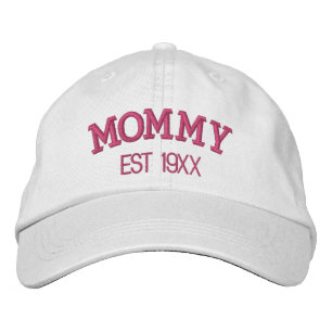 Mummy Personalised Mother's Day Gift Custom Text Embroidered Hat