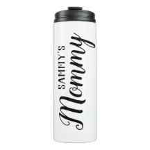 Mummy Personalised White