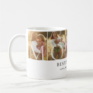 Mummy Photo Collage Best Mum Ever Keepsake Coffee Mug