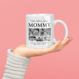 Mummy Photo Collage Coffee Mug
