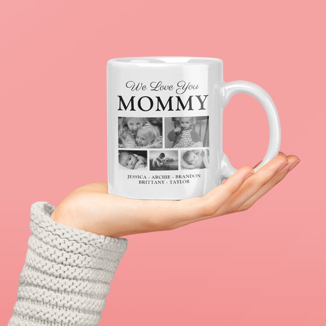 Mummy Photo Collage Coffee Mug (Creator Uploaded)