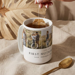 Mummy Photo Collage First Mother's Day Keepsake Coffee Mug
