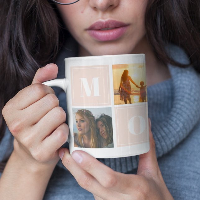 Mummy photo collage Mothers day Coffee Mug (Creator Uploaded)