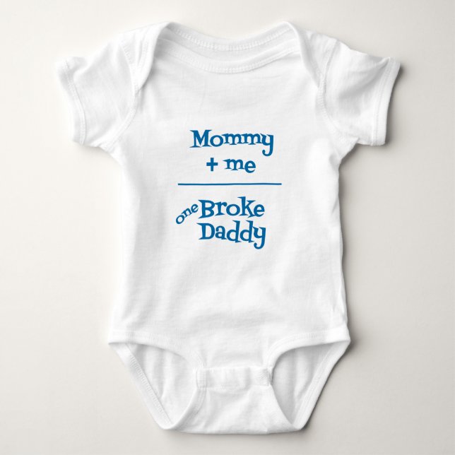 Mummy Plus Me Shirt (Blue) (Front)
